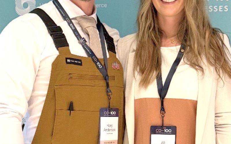Kori and Ali Anderson were in Washington, DC last month to receive an award on behalf of Dakota Foundry. The Webster business was recognized by the U.S. Chamber of Commerce as one of America’s top 100 small businesses. Reporter &amp;amp; Farmer | Subscriber snapshot
