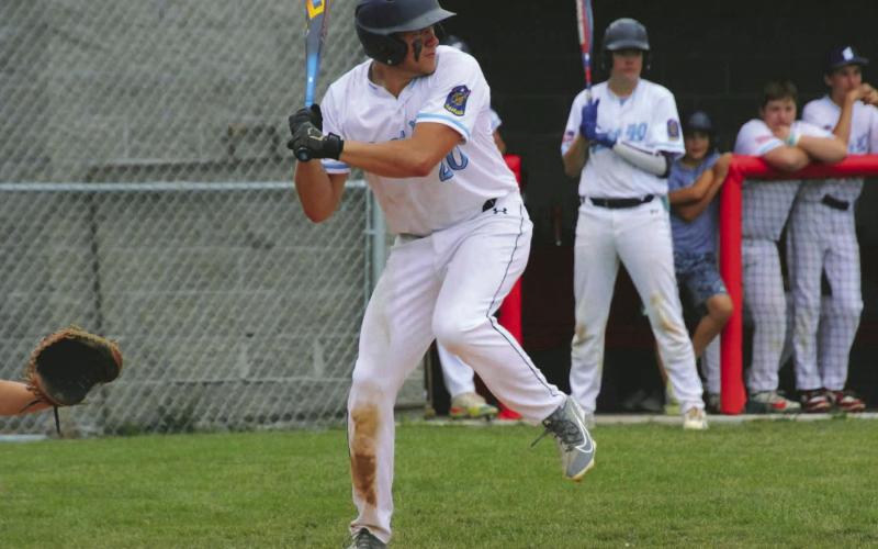 Brent Bearman of Webster Legion Post 40 looks to take a swing during Webster’s 3-6 loss against Big Stone City Post 229 July 22 in Sisseton as part of the American Legion Region 1B tournament. Webster now must win their next game against Sisseton to avoid being eliminated from the tournament. Reporter &amp; Farmer | subscriber snapshot