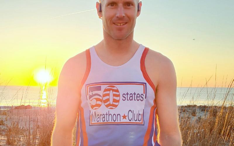 Reporter &amp;amp; Farmer | Subscriber snapshot Curtis Huffman ran his 29th marathon in 28 states last week. His goal is to run 50 before he turns 50 years old.