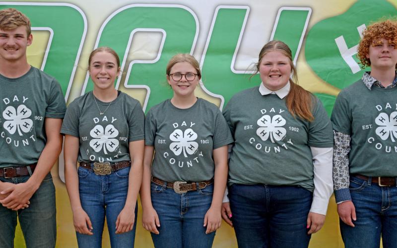 Winners of the small Animal showmanship participants Aug. 11 were Trey Dunse, Macee McGregor, Makayla Meland, Kelsey Fischer and Delaney Atherton. Reporter &amp;amp; Farmer | Amanda Dulitz