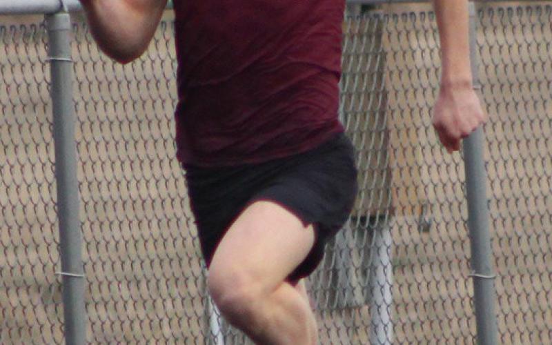 Martin Dorsett runs in a relay race April 9 at Clear Lake for the Pork Chop Relays. Reporter &amp;amp; Farmer | Subscriber snapshot