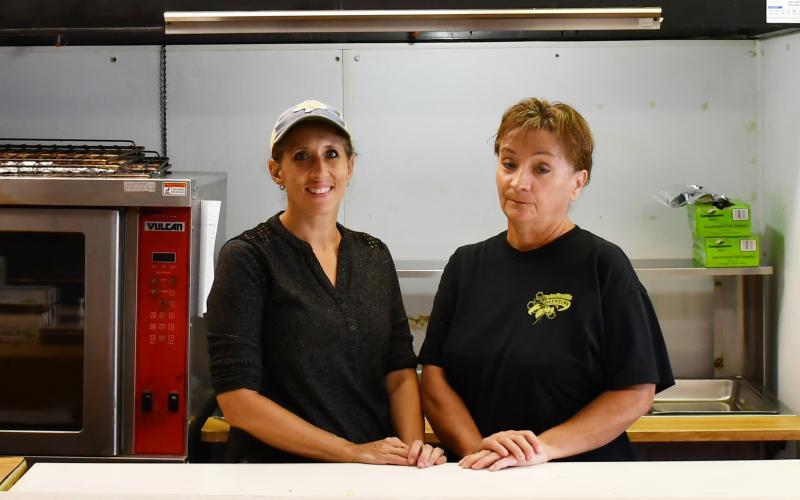 Webster Senior Nutrition has moved operations to the former location of the Dakota Diner at 508 Main Street. On the left, Jami Hubsch has been working with Webster Senior Nutrition for five years. On the right, Susan Van-Patten has been helping feed locals for three years with Webster Senior Nutrition. A typical day of operation will see around 30 people coming in for fresh meals, with the price of $5 per meal for a senior. Reporter &amp;amp; Farmer | Brenner Cariveau