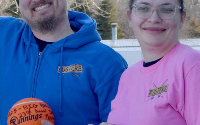 Reporter &amp; Farmer | Subscriber snapshot Curtis and Cathy Sichmeller won this year’s “Big Balls” for having the highest number of strokes on any hole overall.