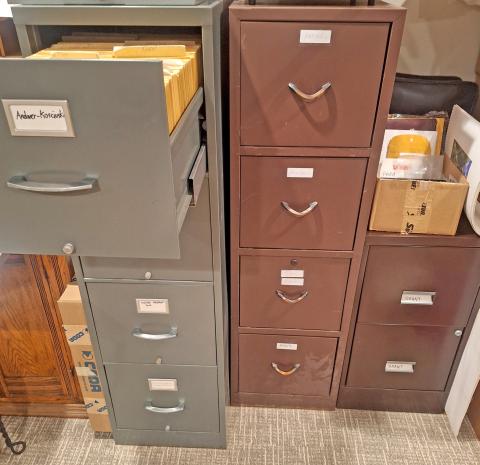Three filing cabinets contain much of the work of David Prieb’s aerial photography career, covering Day, Marshall, Grant, Roberts and Clark counties. See the story which begins on page 1. Reporter &amp; Farmer | Subscriber snapshot