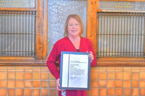 Kimberly Burgel was named postmaster for Webster Post Office Dec. 8. Over the last few months she has been getting used to the new area and she said she feels excited by the new opportunity. Kimberly thanks the community for a warm welcome and is ready for all the changes happening for the post office in upcoming months. Reporter &amp; Farmer | Connor Handrahan