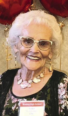 Karen McMacken Ellis was recognized as the oldest attendee at the Bradley reunion. Reporter & Farmer | Subscriber snapshot