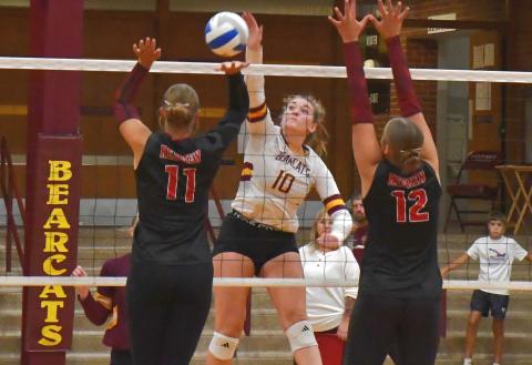 Webster Bearcats had a strong game against Sisseton Sept. 15. Bearcats took the game quickly, winning all three sets. Mallory Steiner led the team with 11 kills. Reporter &amp; Farmer | Connor Handrahan