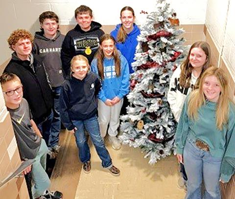 Tails and Trails is a new 4-H club that started at the beginning of last year’s 4-H season and they’ve been hard at work. Members are from left, back, Easton Ermer, Delaney Atherton, Caleb Gaikowski, Lloyd Johnson, Samantha Ermer, Karsyn Gaikowski, Mackenzie Atherton; front, Micki Lesnar and Kori Gaikowski. Not pictured members Claire Halvorson and Jaycee Brandlee. Reporter &amp; Farmer | Subscriber snapshot
