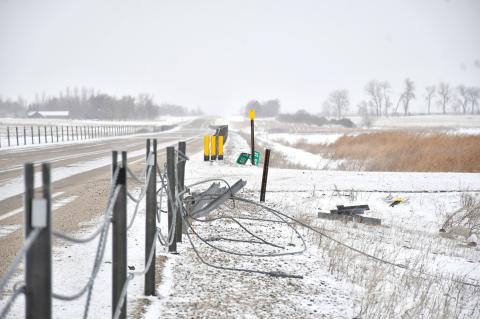 Multiple wrecks occurred across Day County