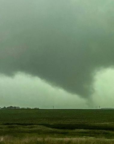 A tornado forms south of Andover on the morning of June 29. Jordan Schmieg, who has chased storms for many years, was closer to this tornado that he has ever been before. “I was just in the right place at the right time, or the wrong place at the wrong time, depending on how you think about it,” Schmieg said. Reporter &amp; Farmer | Subscriber Snapshot