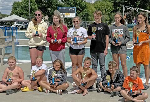 Webster hosts high point swim meet