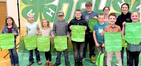 First year 4-H members pictured from left, Ava Larson, Braxton Gaikowski, Anna Bloom, Logan Wik, Jacob Powell, Tristan Powell, Landon Linde, Cheyenne Powell, Jonathan Fosheim, Siri Voss and Holly Zubke. Additional first year members are Gabby Duenwald, Taya Sandal, Gracie Bloom, Nolan Rasmus, Mya Gaikowski, Elizabeth Van Elsacker, Morgan Weibrecht and Sawyer Zenk. Reporter &amp; Farmer | Subscriber snapshot
