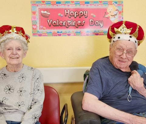 Strand-Kjorsvig Living Center, Roslyn chose Valentine’s day royalty Mary Conway and Elden Tunheim. Reporter &amp; Farmer | Subscriber snapshot