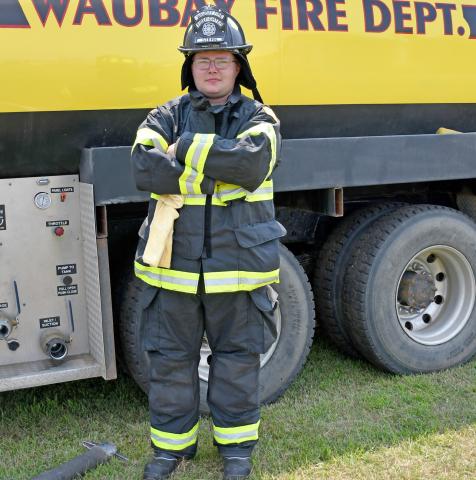 Department members sporting new bunker gear
