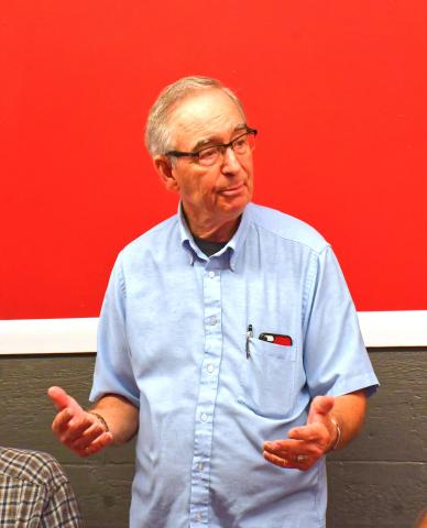 Steven McCleerey was named Dan Ahlers running mate for lieutenant governor. McCleery was formerly the State Representative from District 1. McCleerey came to talk to Webster community members Aug. 26 and hosted a meet and greet at Area 4 Senior Nutrition Program. Reporter &amp; Farmer | Connor Handrahan