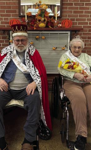 King Tom Hommel and Queen Betty Stavig reigned as Pumpkin Fest royalty at Bethesda Home, Webster. Reporter &amp; Farmer | Subscriber snapshot