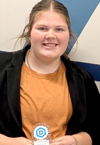 Reporter &amp; Farmer | Subscriber snapshot Webster Area High School student Kelsey Fischer took first oratory honor finals at Dakota State University oral interp meet Oct. 25. Also placing were Jocelyn Rumpca – third serious honor finals and Kodee Marx – sixth oratory grand finals.