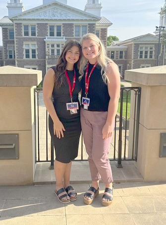 Reporter & Farmer | Subscriber snapshot Willa Stern and Mia Coester are both incoming Webster Area High School seniors who attended Girls State in Vermillion May 25-29.