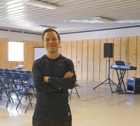 Jesus Church Head Pastor Mark Brown stands in the church’s newly purchased building in Webster. Previously known as New Life Church, they are a plant of Next Town Ministries which has four other churches in South Dakota. Reporter &amp; Farmer | Leyton Beardslee