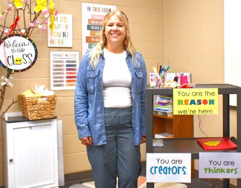 Vanessa Bloom is Webster Area Elementary/Middle School’s new principal. Bloom has been with the school for five years as a teacher and a volleyball coach, now she said she’s ready to help support the teachers, staff and students as she takes on the new role. “We are learning and growing together, so that we can be the best in our individual ways and so we can be a good person to be better for everybody else,” said Bloom. Reporter &amp; Farmer | Connor Handrahan