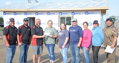 Chamber receives donation for fish cleaning station