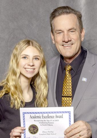Langford Area High School senior
