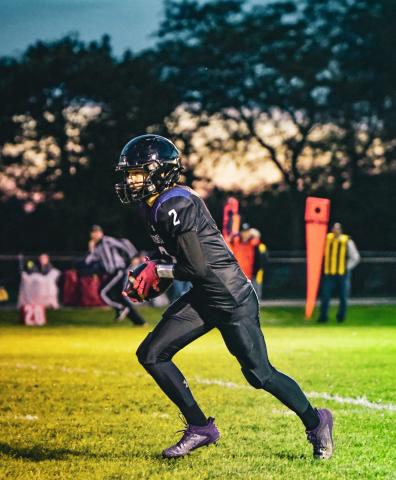 Linken Niles returns a kickoff during Waubay/Summit’s 39-22 win over Florence/ Henry Oct. 18 in Waubay. Waubay closed out their season with a record of 2-6. Statistics for the game were not provided for publishing. Reporter &amp; Farmer | Leyton Beardslee