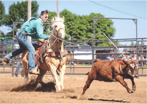 Gage Wik competed in tie down roping in East River regional rodeo placing fifth June 1, sixth June 8 and seventh June 9. Reporter &amp; Farmer | Subscriber snapshot