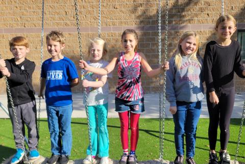 Webster Area Elementary School students of the month, by grade, are from left, kindergarten Henry Kvernevig, second Oliver Hesla, first Ellie Wik, third Alysha Moos, fourth Aaliyah Lone and fifth Harper Schuring. Reporter &amp; Farmer | Subscriber snapshot