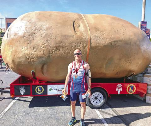 On May 16 Curtis Huffman participated in the YMCA Idaho Potato Marathon in Boise, Idaho. According to Huffman he placed seventh overall with a time of 2:49.08. Huffman has a goal to complete a marathon in each state by the time he is 50, this was his 33rd marathon and the 32nd state, leaving him with only 18 states left on his list. Reporter &amp; Farmer | Subscriber Snapshot