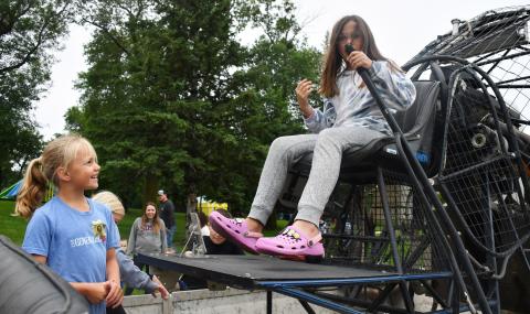 Children learn safety lessons