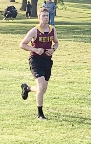 Blaise McGregor runs in the varsity 4K event as Webster Area cross country started their season with the Milbank invite Sept. 3. Reporter &amp; Farmer | Subscriber Snapshot