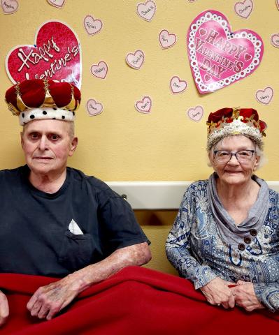 Strand-Kjorsvig Living Center, Roslyn 2026 Valentine royalty are King Jon Stephenson and Queen Barb Nugent. Reporter &amp; Farmer | Subscriber snapshot