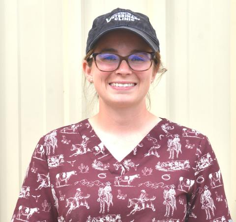 Webster Area High School graduate Dr. Caly Bornsen returned home in August, after completing veterinary school and working in Clark County for one year. She now provides care at the Webster Veterinary Clinic. Reporter &amp; Farmer | Timothy Gibson