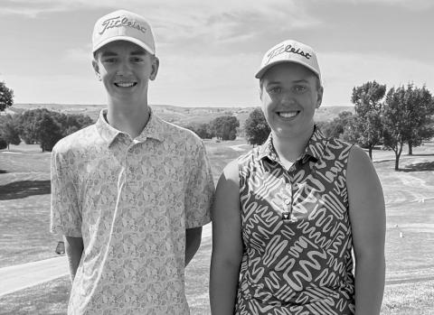 Youth golfers Seth Lesnar of Webster Area and Sage Gaikowski of Waubay/Summit were invited to play in the 2025 SDGA Junior Tour Cup in Pierre Aug. 4. Both were top point leaders in the South Dakota Northeast region for the 14-15 age group. Reporter &amp; Farmer | subscriber snapshot