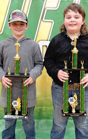 Logan Wik, left and Henry Paulson were each chosen best beginner. Reporter &amp; Farmer |Subscriber snapshot