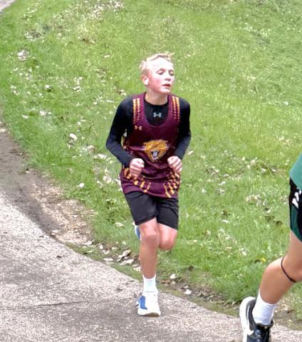 Webster Area Bearcats traveled to Deuel to compete in the Deuel Invitational Sept. 21. Here, Coen Halvorson is participating in the 5,000 meters and managed to get 18th with a time of 19:04.89 and earned hiimself a medal. Reporter &amp; Farmer | Subscriber snapshot