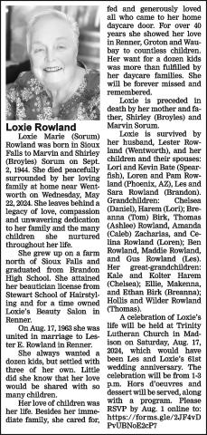 Loxie Rowland