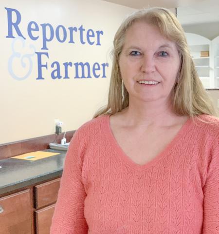 Danette Evenson is the new Front Desk Coordinator at Reporter &amp; Farmer and will greet customers as they come in the office. Reporter &amp; Farmer | Amanda Dulitz