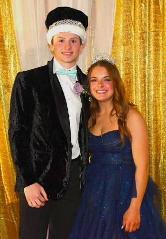 The 2024 Webster Area Prom King and Queen were Carson Mount and Charlotte Grewe. They were crowned April 13 during the junior-senior prom activities. Reporter &amp; Farmer | Amanda Dulitz
