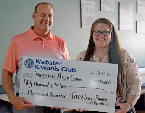 Largest donation in club’s history