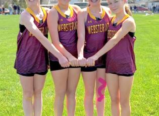 Track and Field athletes break school records
