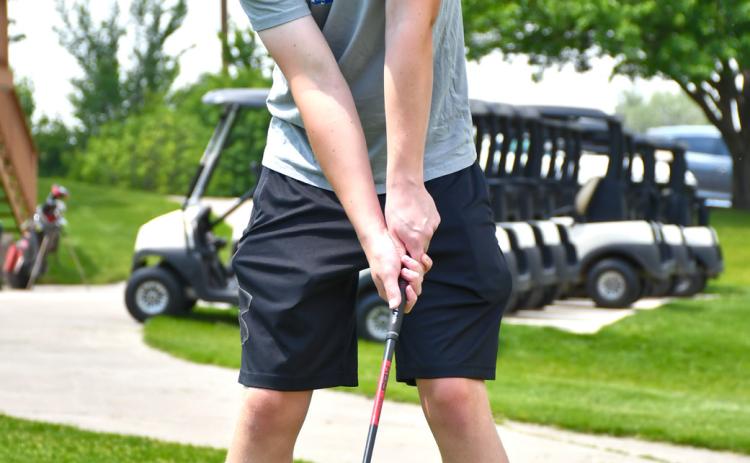 Owen Niles looks to tee off at the Webster Municipal Golf Course June 10. The course has made some changes to keep tournaments on weekdays to allow people to golf more on weekends and maximize revenue. Reporter &amp; Farmer | Leyton Beardslee