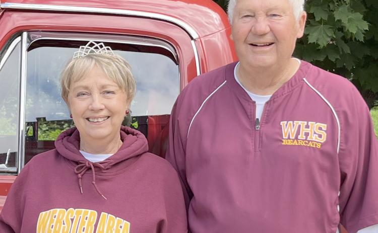 Webster High School 1964 graduates Eunice and Bob Knight were chosen queen and king. Reporter &amp; Farmer | Subscriber snapshot