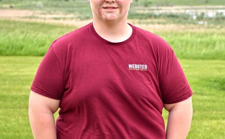 Sean Sichmeller of Webster Area junior varsity trap shooting team placed first in the individual A1 junior varsity category of the South Dakota Trap Shooting State tournament in Aberdeen June 7. Sichmeller hit 95 out of 100 targets. Reporter &amp; Farmer | Leyton Beardslee