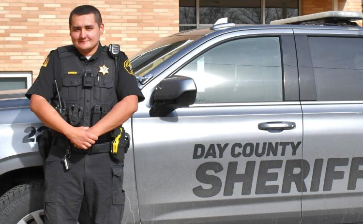 In early April, Slade Owen started working for the Day County Sheriff’s Office as the newest deputy. Owen stated he grew up near Wilmot and spent time in the Enemy Swim and Waubay area as well while growing up. Owen previously worked for Marshall County as a deputy for three years. Reporter &amp; Farmer | Connor Handrahan
