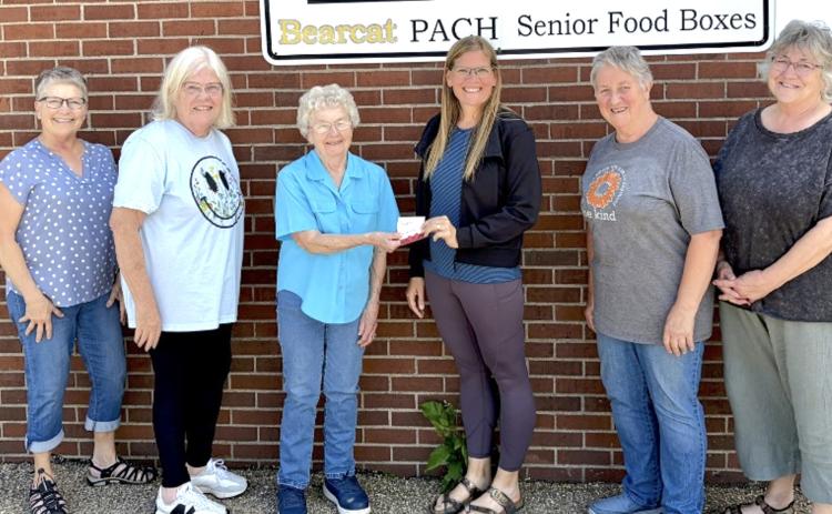 Grow South Dakota received a $6,000 grant from First Interstate Bank to support rural food pantries. They donated a large sum of ground beef to several food pantries throughout South Dakota, one being Day County Food Pantry. From left, Susan Hanson, Winnie Jacobs, Carol Richardt, Katie Rasmus, Jean Johnson and Mary Wagner. Reporter &amp; Farmer | Subscriber snapshot