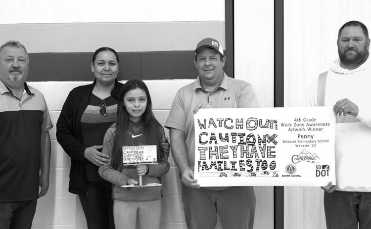 Webster student wins poster contest