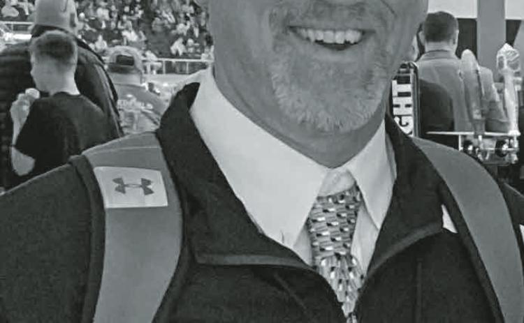 Webster Area assistant football coach Wade Rausch poses for a picture at 2024 South Dakota state wrestling tournament in Sioux Falls. Rausch received 2025 Assistant Coach of the Year from South Dakota High School Coaches Association for his coaching at Webster. Reporter &amp; Farmer | subscriber snapshot