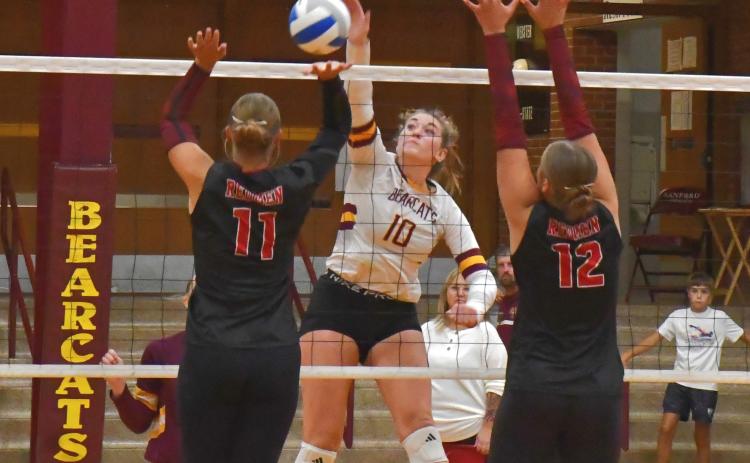 Webster Bearcats had a strong game against Sisseton Sept. 15. Bearcats took the game quickly, winning all three sets. Mallory Steiner led the team with 11 kills. Reporter &amp; Farmer | Connor Handrahan